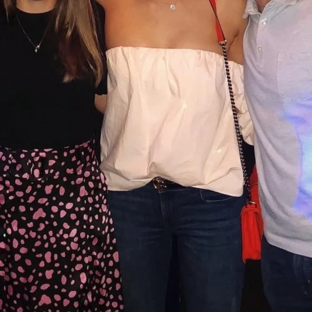 Pink strapless top - Picture 3 of 5